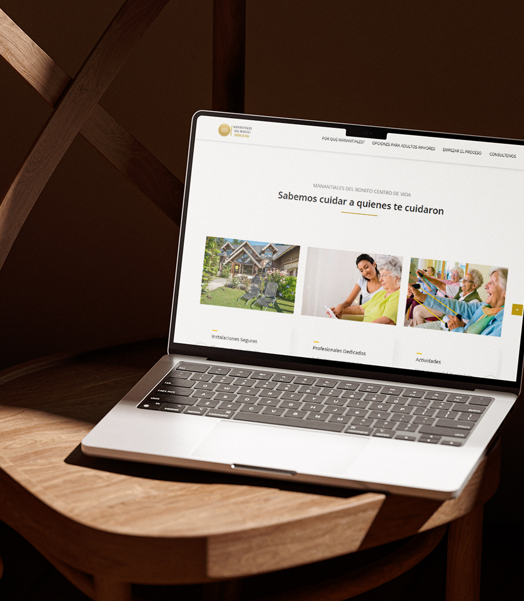 Manantiales del Bonito — sitio web